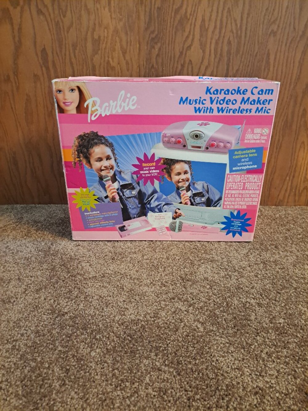 Vintage 2003 Mattel Barbie Karaoke Cam Music Video Maker With Wireless Mic W/Box - Picture 2 of 16